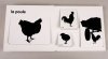 poule, coq, poussin