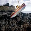 bateau vole
